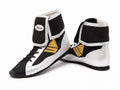 Winning RS-003 Mid-Cut Boxing Shoes - White/Gold