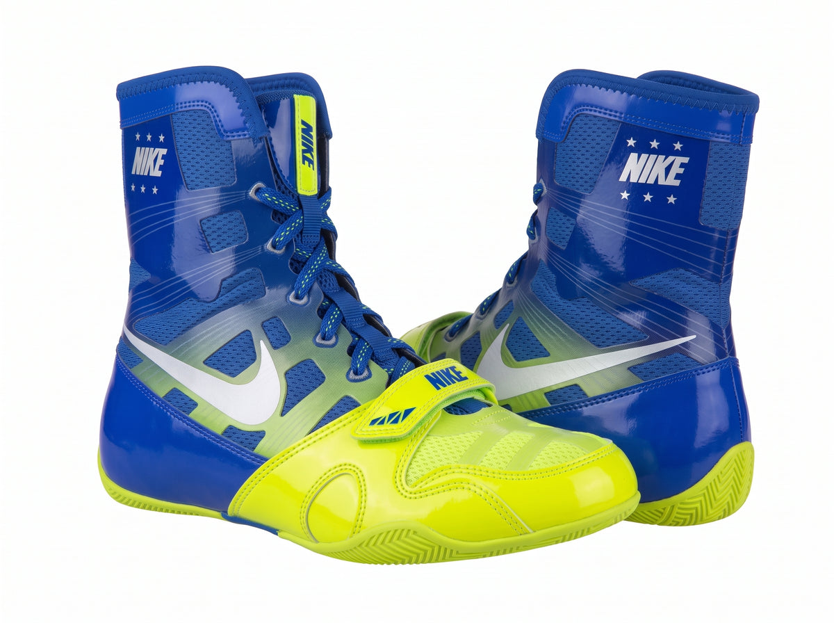 Nike HyperKO 3 Boxing Shoes - Blue/Volt