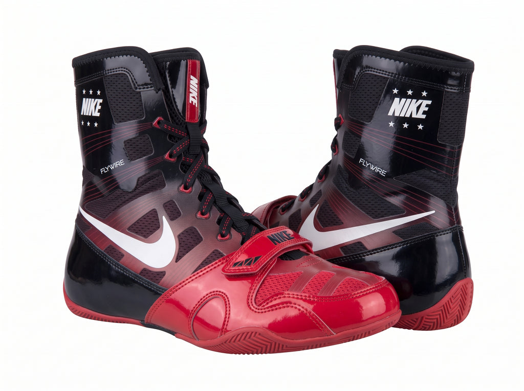 Nike HyperKO 1 Boxing Shoes - Black/Red