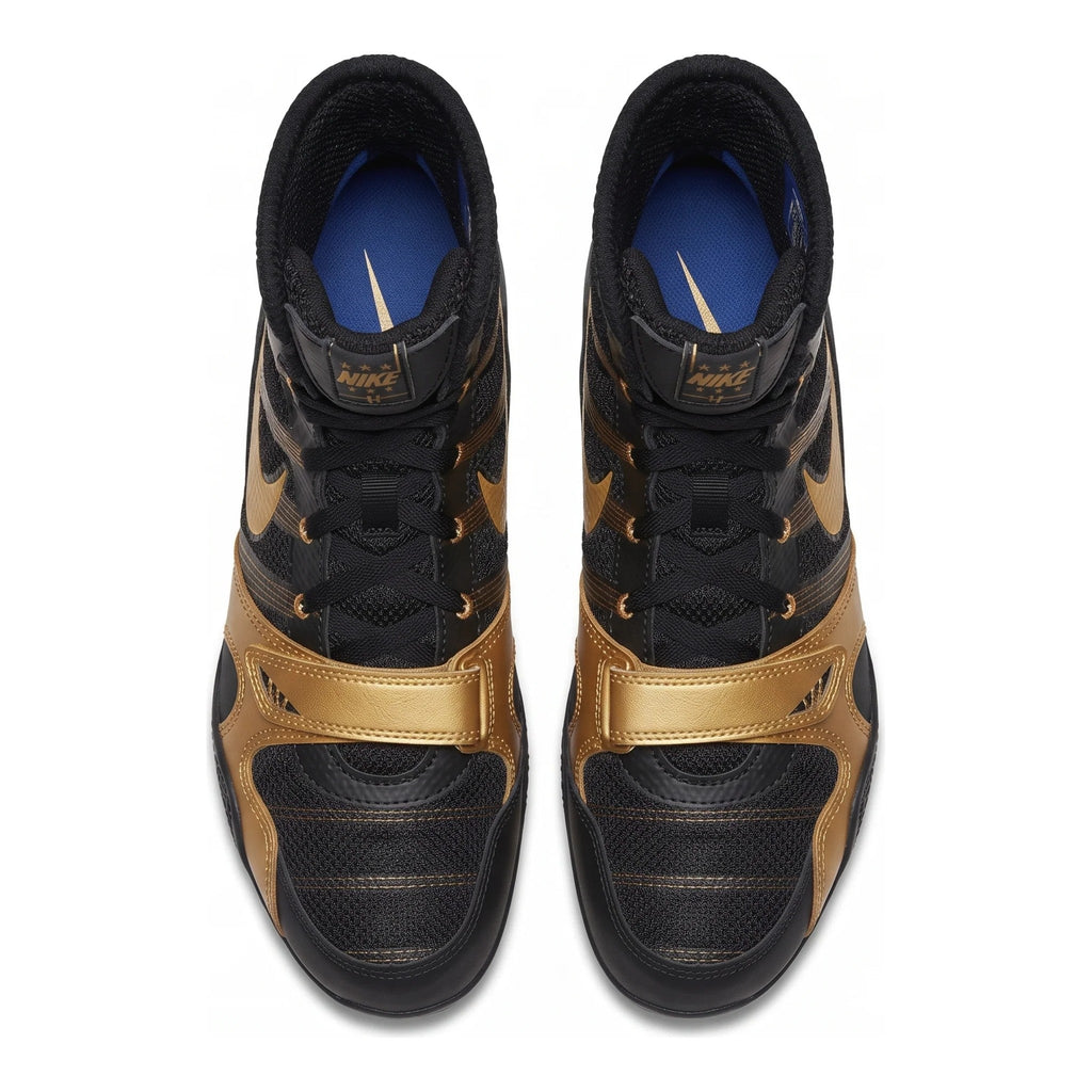 Nike HyperKO 1 Black/Gold midsole and outsole detail for quick pivots